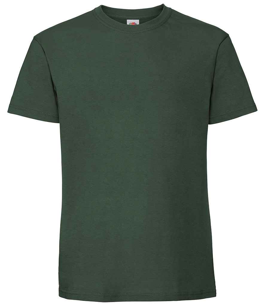 Fruit of the Loom Iconic 195 T-Shirt - Bottle Green (SS620)