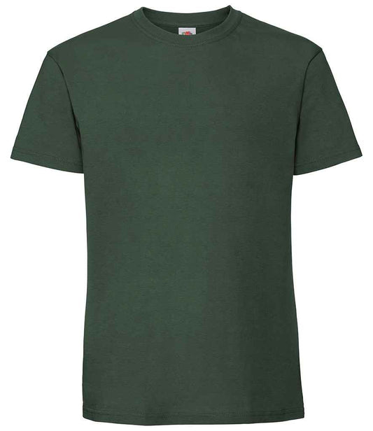 Fruit of the Loom Iconic 195 T-Shirt - Bottle Green (SS620)