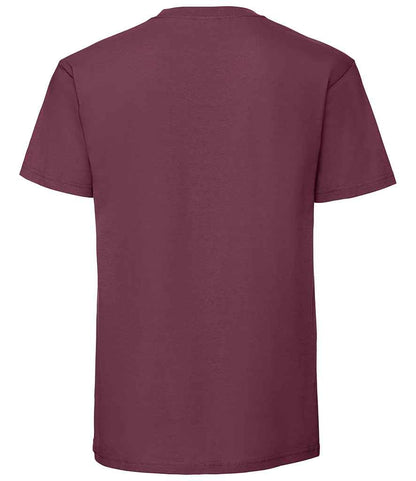 Fruit of the Loom Iconic 195 T-Shirt - Burgundy (SS620)