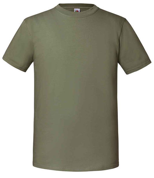 Fruit of the Loom Iconic 195 T-Shirt - Classic Olive (SS620)