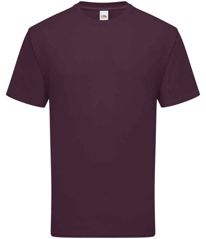Fruit of the Loom Iconic 195 T-Shirt - Dark Plum (SS620)