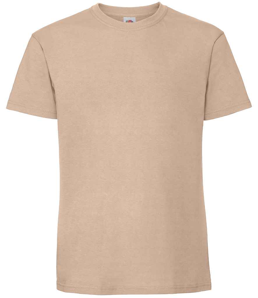 Fruit of the Loom Iconic 195 T-Shirt - Desert Sand (SS620)