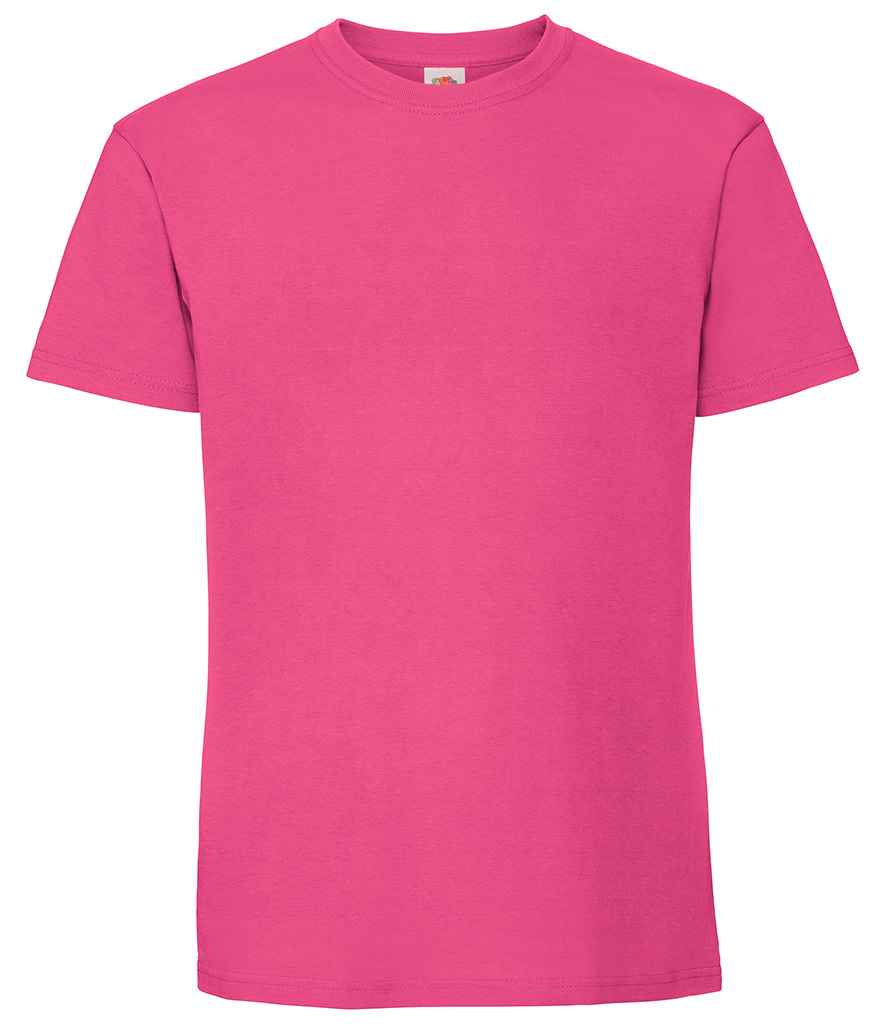 Fruit of the Loom Iconic 195 T-Shirt - Fuchsia (SS620)