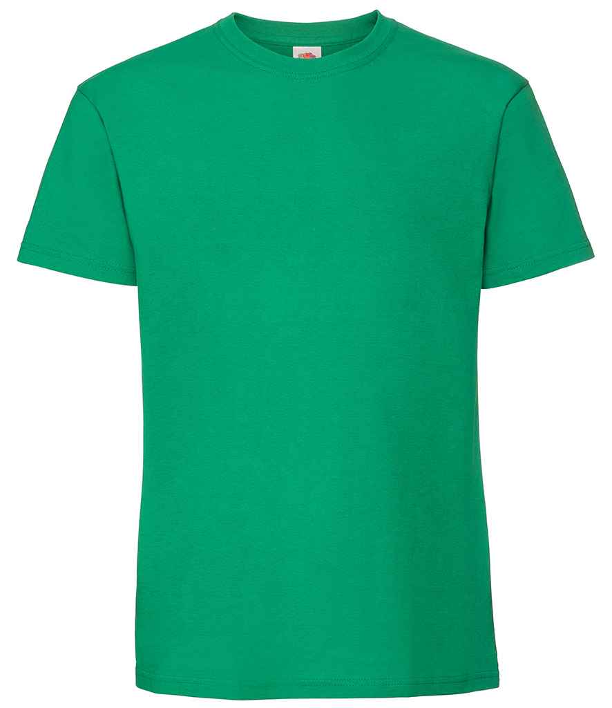 Fruit of the Loom Iconic 195 T-Shirt - Kelly Green (SS620)