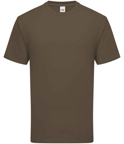Fruit of the Loom Iconic 195 T-Shirt - Truffle (SS620)