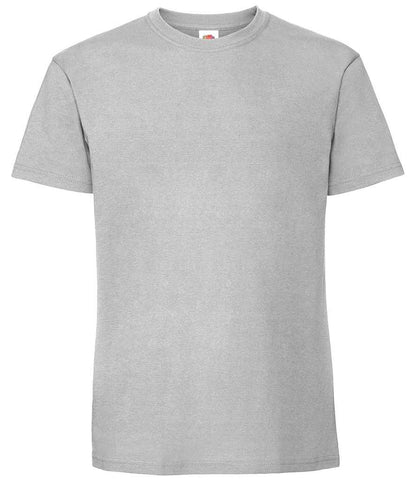 Fruit of the Loom Iconic 195 T-Shirt - Zinc (SS620)