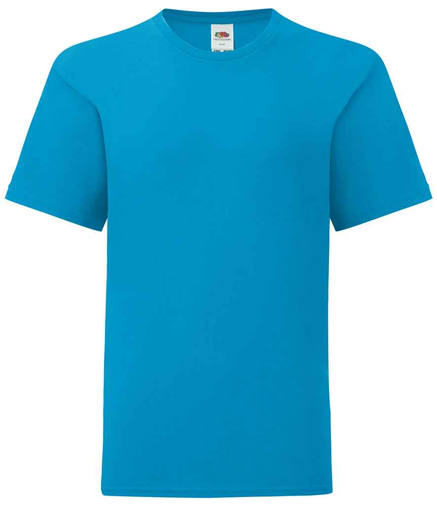 Fruit of the Loom Kids Iconic 150 T-Shirt - Azure (SS621B)