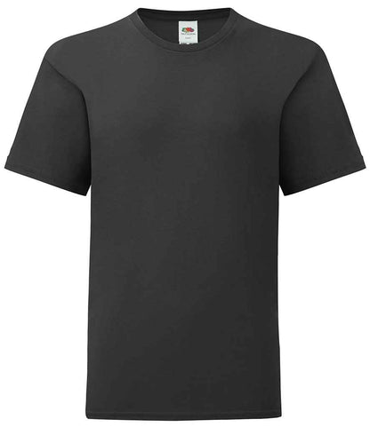 Fruit of the Loom Kids Iconic 150 T-Shirt - Black (SS621B)
