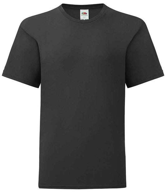 Fruit of the Loom Kids Iconic 150 T-Shirt - Black (SS621B)
