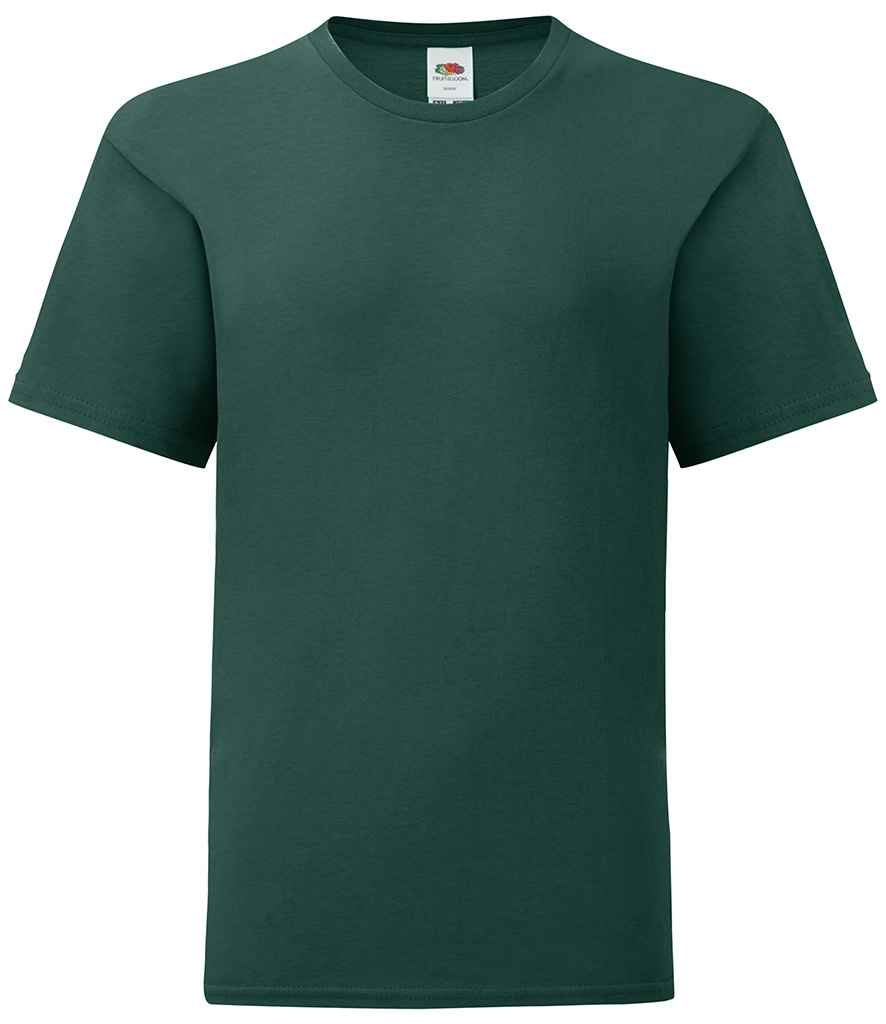 Fruit of the Loom Kids Iconic 150 T-Shirt - Forest Green (SS621B)