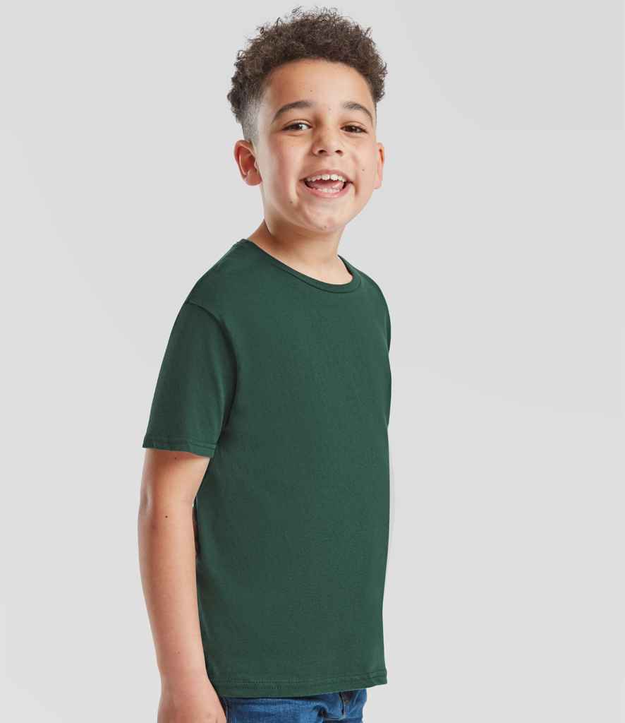 Fruit of the Loom Kids Iconic 150 T-Shirt - Forest Green (SS621B)
