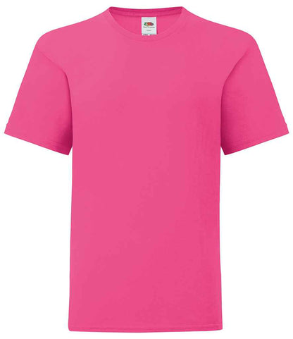 Fruit of the Loom Kids Iconic 150 T-Shirt - Fuchsia (SS621B)