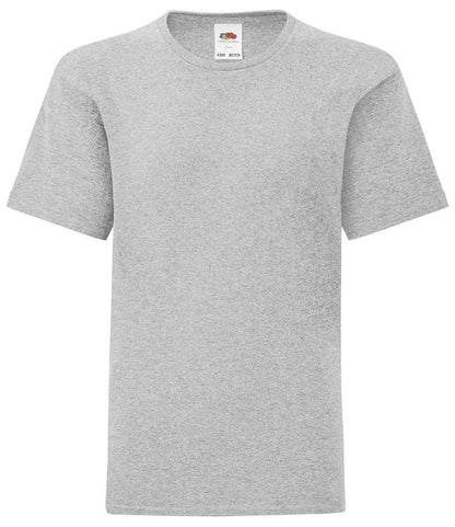 Fruit of the Loom Kids Iconic 150 T-Shirt - Heather Grey (SS621B)