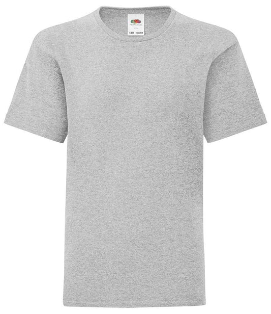 Fruit of the Loom Kids Iconic 150 T-Shirt - Heather Grey (SS621B)