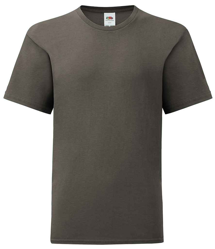 Fruit of the Loom Kids Iconic 150 T-Shirt - Light Graphite (SS621B)