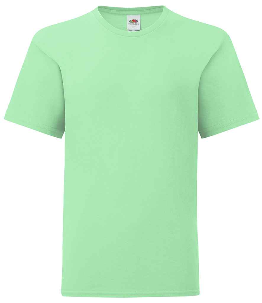 Fruit of the Loom Kids Iconic 150 T-Shirt - Neo Mint (SS621B)