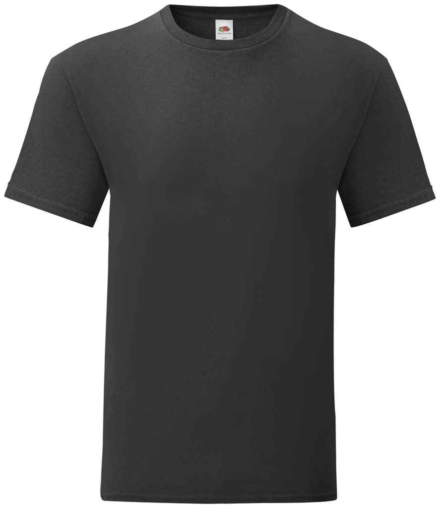 Fruit of the Loom Iconic 150 T-Shirt - Black (SS621)