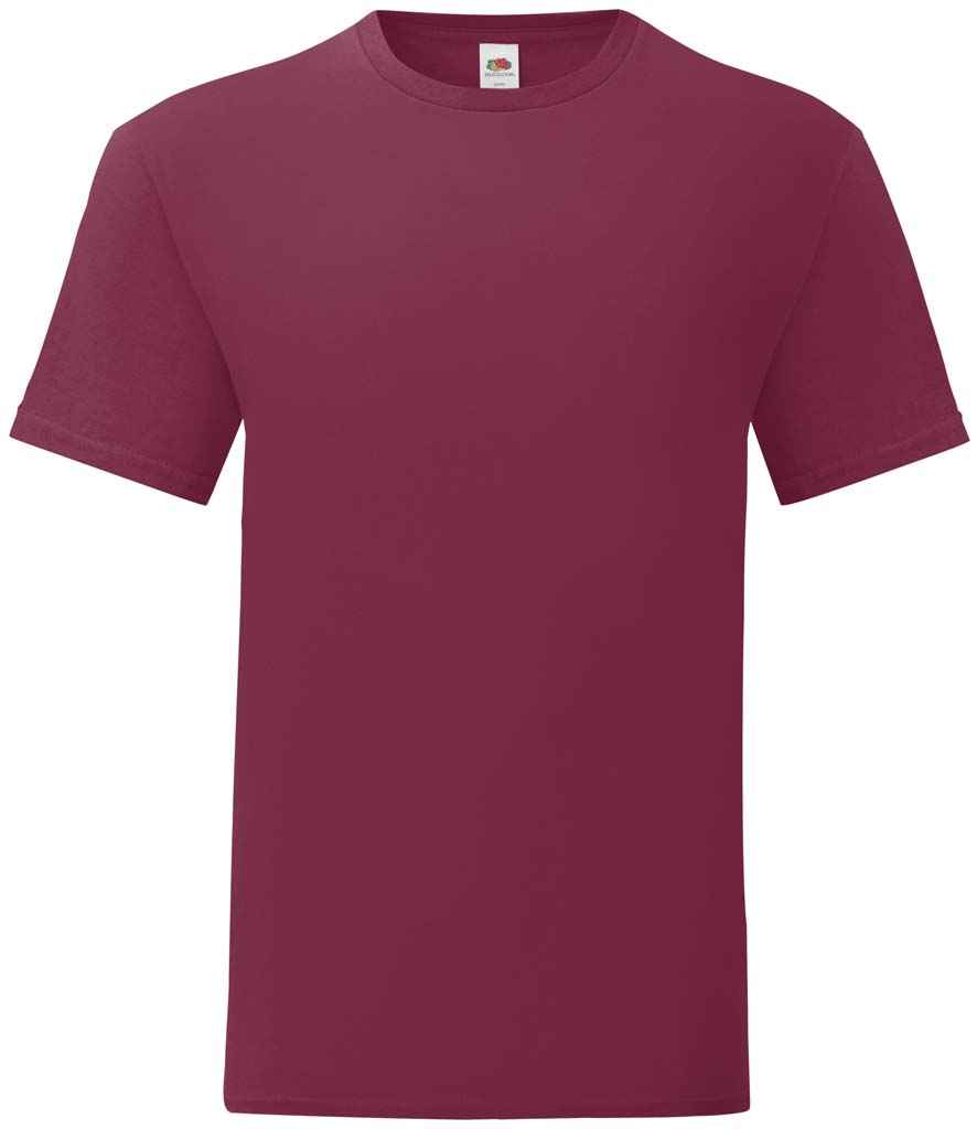 Fruit of the Loom Iconic 150 T-Shirt - Burgundy (SS621)