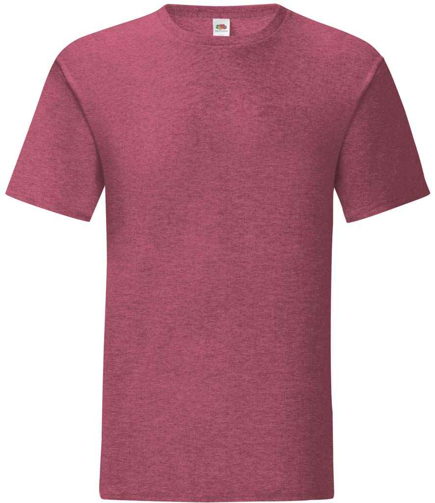 Fruit of the Loom Iconic 150 T-Shirt - Heather Burgundy (SS621)