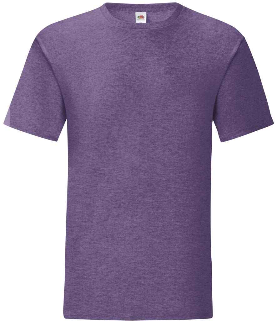 Fruit of the Loom Iconic 150 T-Shirt - Heather Purple (SS621)