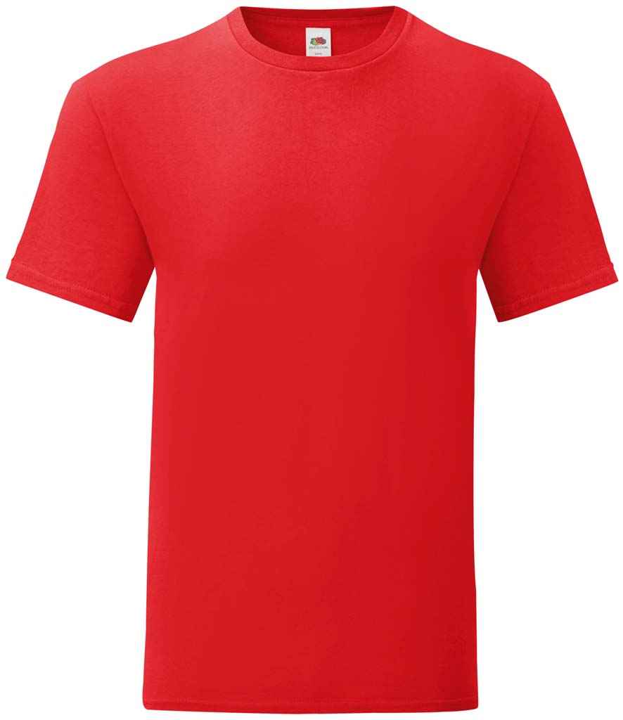 Fruit of the Loom Iconic 150 T-Shirt - Red (SS621)