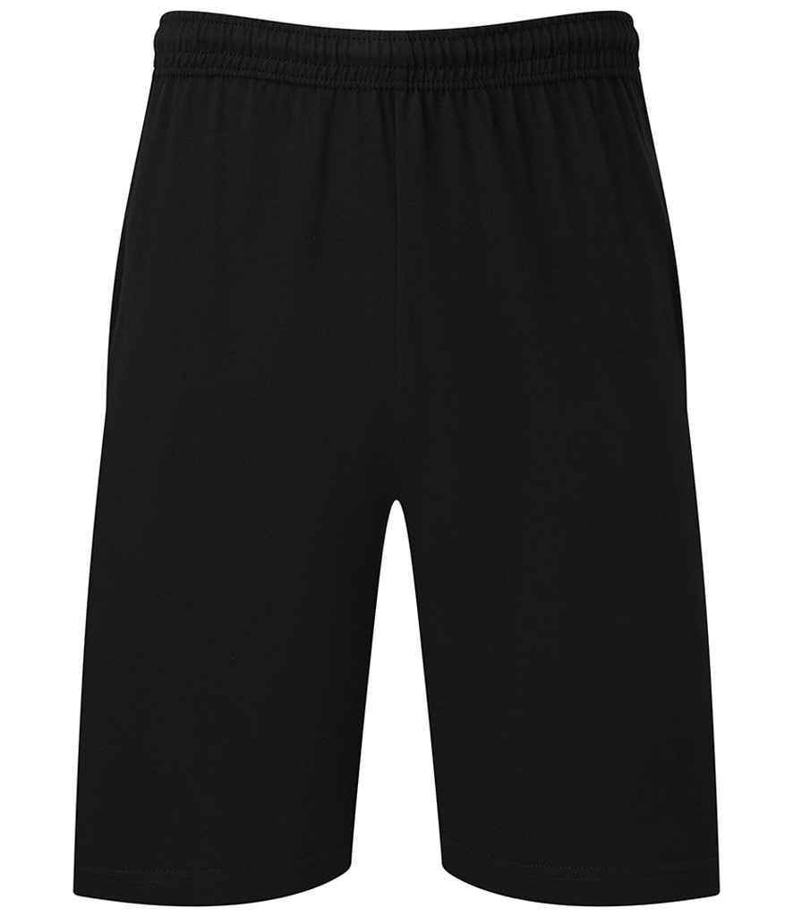 Fruit of the Loom Iconic 195 Jersey Shorts - Black (SS62)
