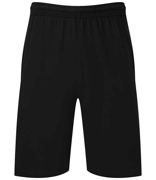 Fruit of the Loom Iconic 195 Jersey Shorts - Black (SS62)