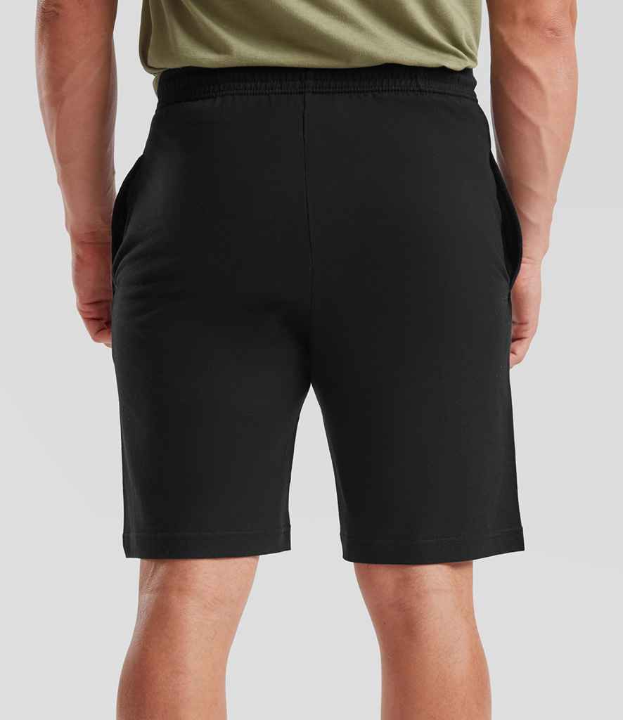 Fruit of the Loom Iconic 195 Jersey Shorts - Black (SS62)
