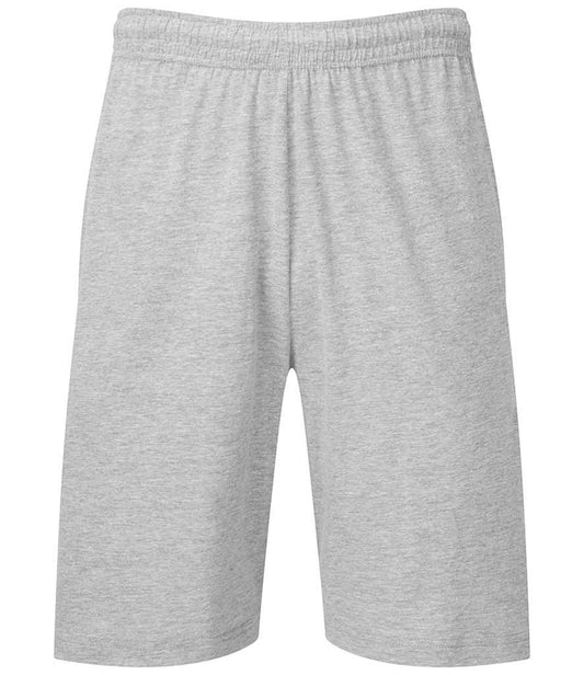 Fruit of the Loom Iconic 195 Jersey Shorts - Heather Grey (SS62)