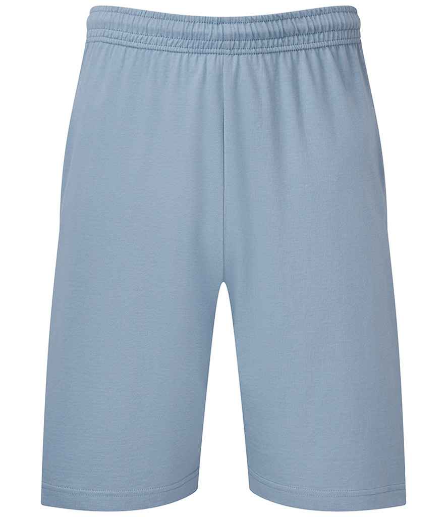 Fruit of the Loom Iconic 195 Jersey Shorts - Mineral Blue (SS62)
