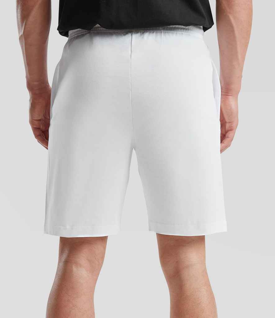 Fruit of the Loom Iconic 195 Jersey Shorts - White (SS62)