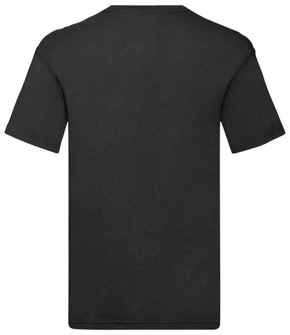 Fruit of the Loom Original V Neck T-Shirt - Black (SS631)