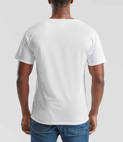 Fruit of the Loom Original V Neck T-Shirt - White (SS631)