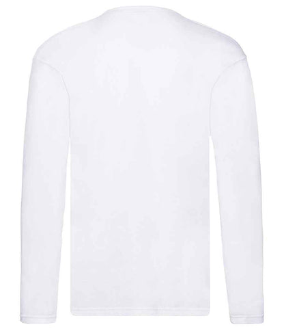 Fruit of the Loom Original Long Sleeve T-Shirt - White (SS632)