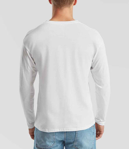 Fruit of the Loom Original Long Sleeve T-Shirt - White (SS632)