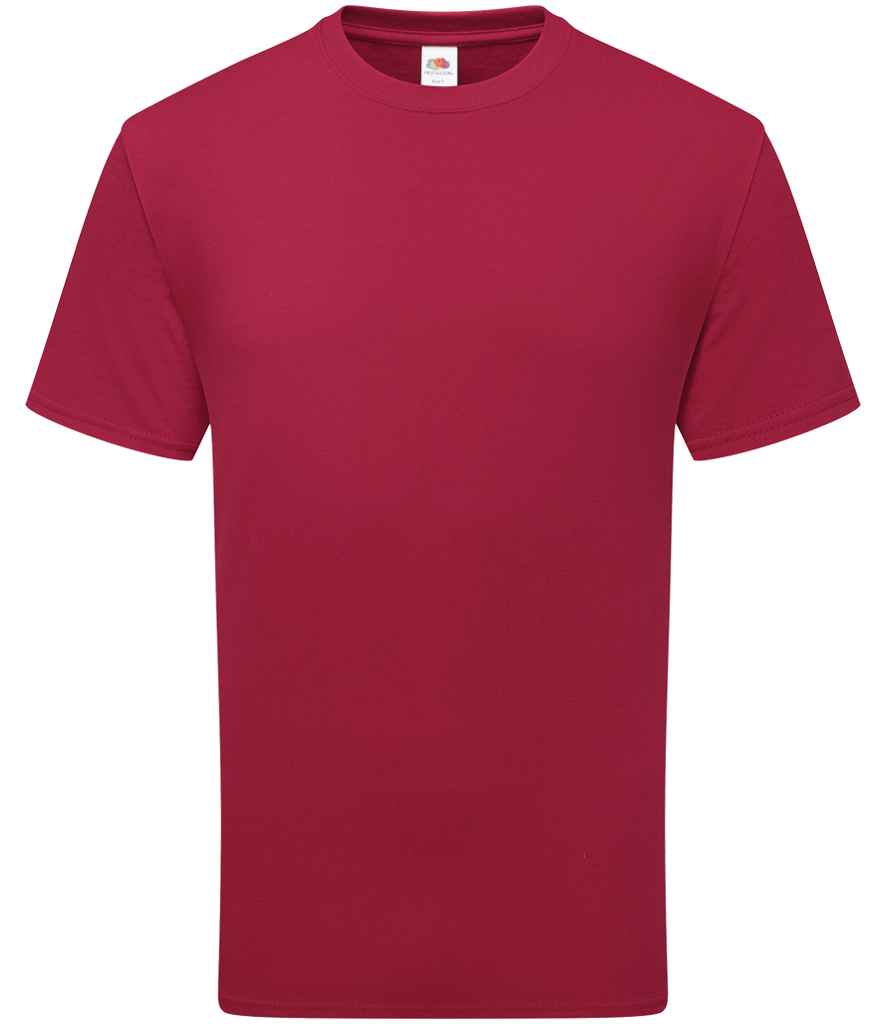 Fruit of the Loom Pure Cotton T-Shirt - Cranberry (SS640)