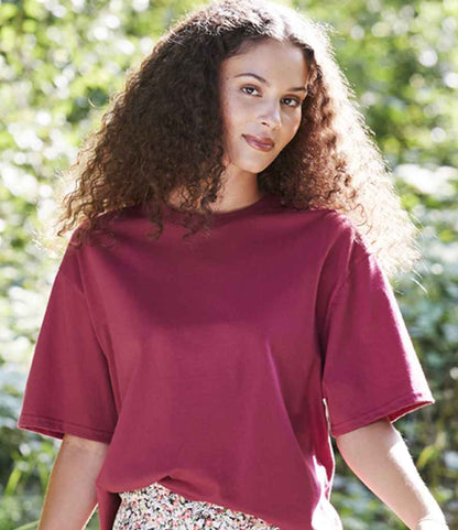 Fruit of the Loom Pure Cotton T-Shirt - Cranberry (SS640)
