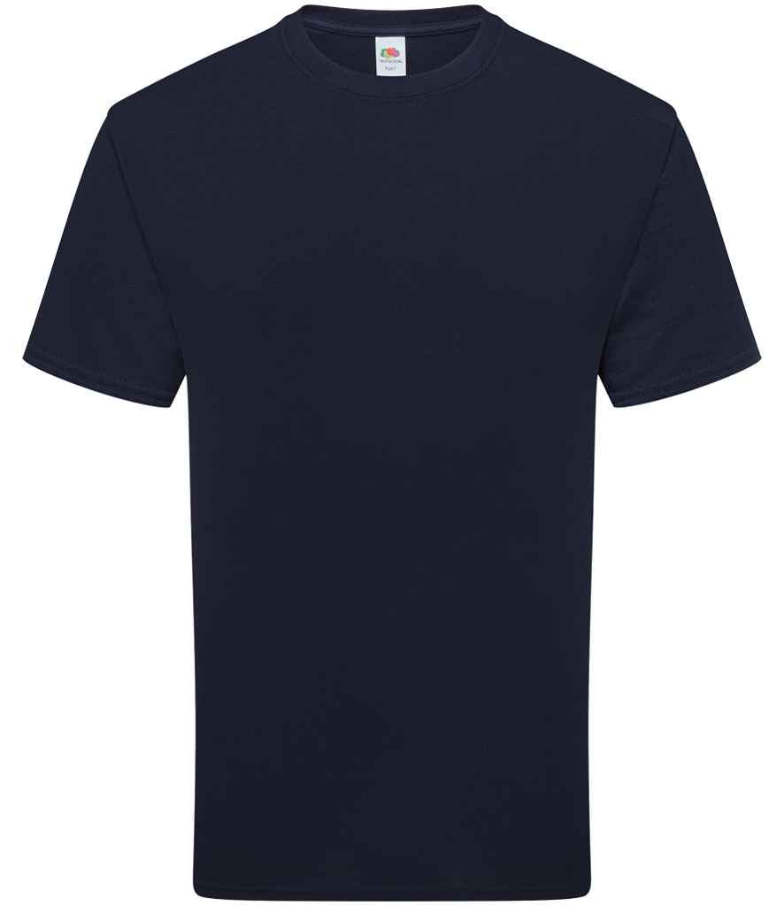 Fruit of the Loom Pure Cotton T-Shirt - Deep Navy (SS640)