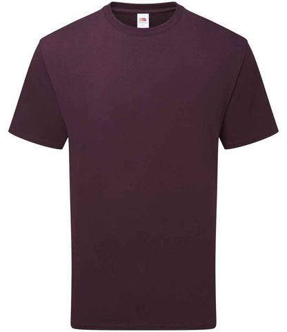 Fruit of the Loom Pure Cotton T-Shirt - Dark Plum (SS640)