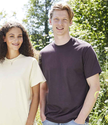 Fruit of the Loom Pure Cotton T-Shirt - Dark Plum (SS640)