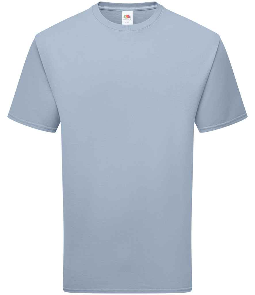 Fruit of the Loom Pure Cotton T-Shirt - Mineral Blue (SS640)