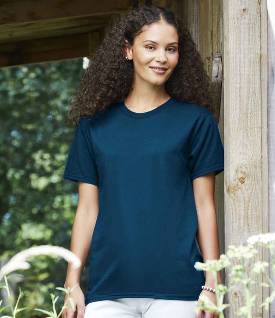 Fruit of the Loom Pure Cotton T-Shirt - Mountain Blue (SS640)