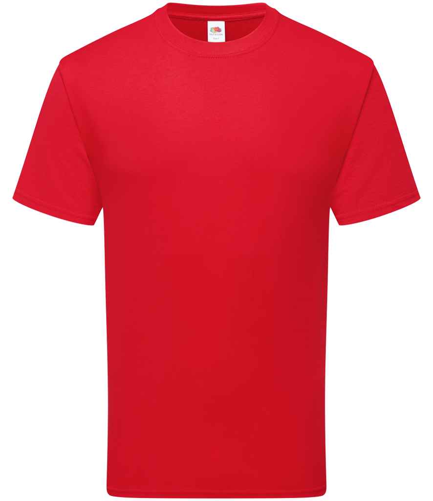 Fruit of the Loom Pure Cotton T-Shirt - Red (SS640)