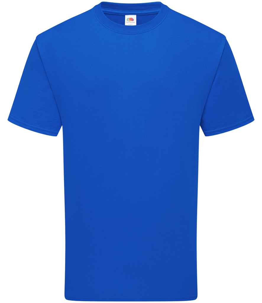 Fruit of the Loom Pure Cotton T-Shirt - Royal Blue (SS640)