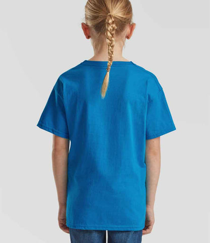 Fruit of the Loom Kids Value T-Shirt - Azure (SS6B)