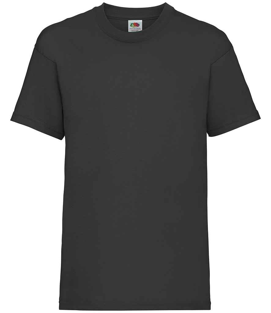 Fruit of the Loom Kids Value T-Shirt - Black (SS6B)