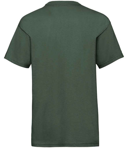 Fruit of the Loom Kids Value T-Shirt - Bottle Green (SS6B)