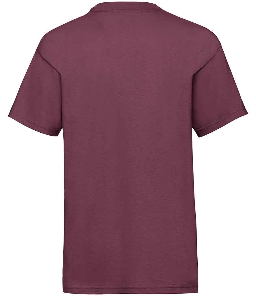 Fruit of the Loom Kids Value T-Shirt - Burgundy (SS6B)