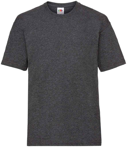 Fruit of the Loom Kids Value T-Shirt - Dark Heather (SS6B)
