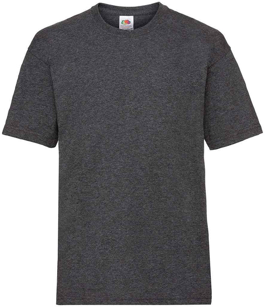 Fruit of the Loom Kids Value T-Shirt - Dark Heather (SS6B)